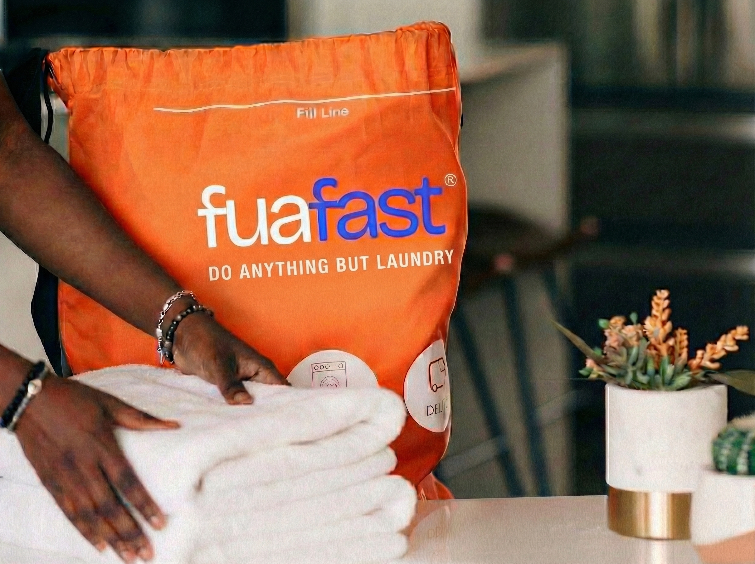 FuaFast Orange Laundry Bag – Do Anything But Laundry